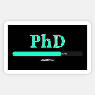 Phd Graduate Sticker